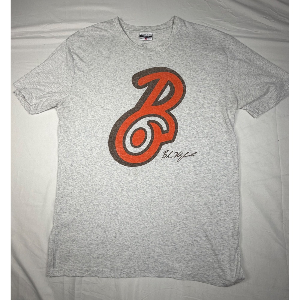 Where I'm From Brooks Robinson Baltimore Baseball T-Shirt Mens LG Lightweight